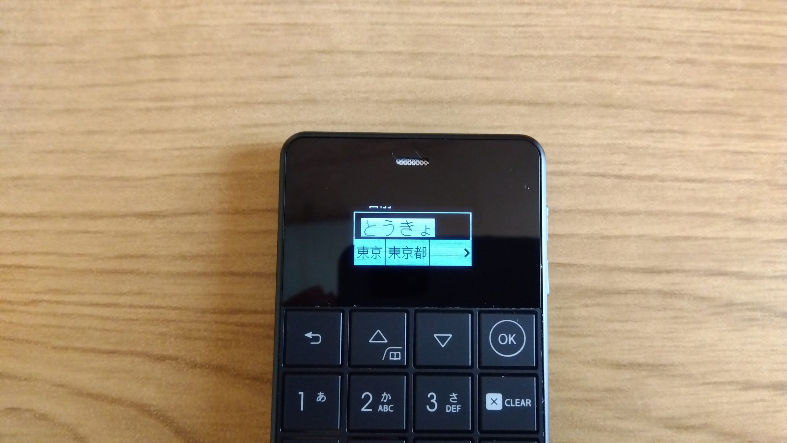 Niche Phone S+文字変換サンプル
